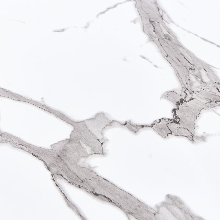 Outdoor dining table SOVARETO 180 cm 90 cm marble effect Marble white [9]