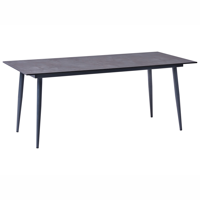 Outdoor dining table TOLENTINO 180 cm 90 cm stone effect Grey [2]