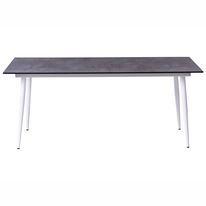 Outdoor dining table TOLENTINO 180 cm 90 cm stone effect Grey [4]