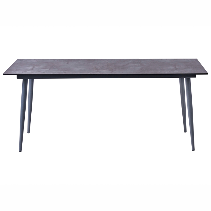 Outdoor dining table TOLENTINO 180 cm 90 cm stone effect Grey [4]