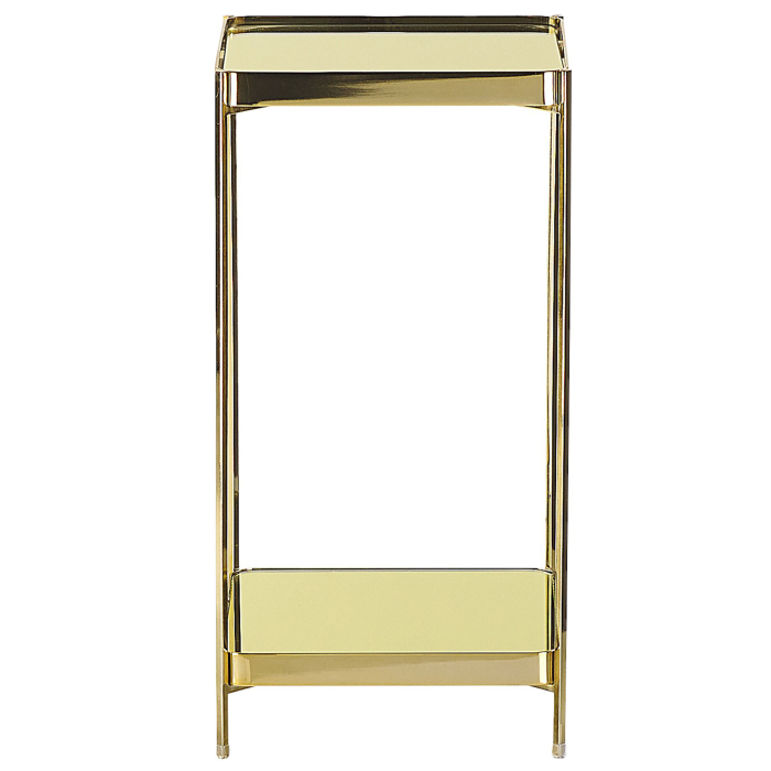 ALSEA Side Table Tempered Glass Gold [4]