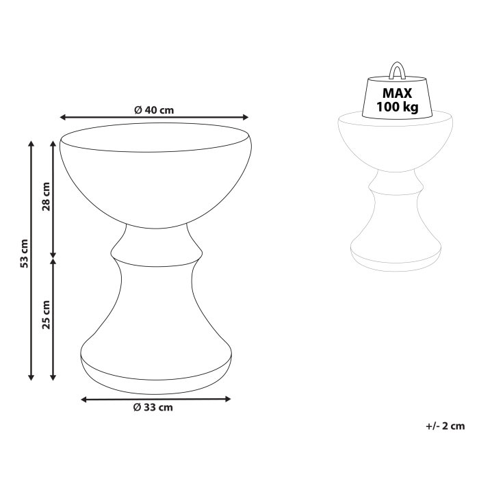 Masă laterală CALDARO Maro [3]