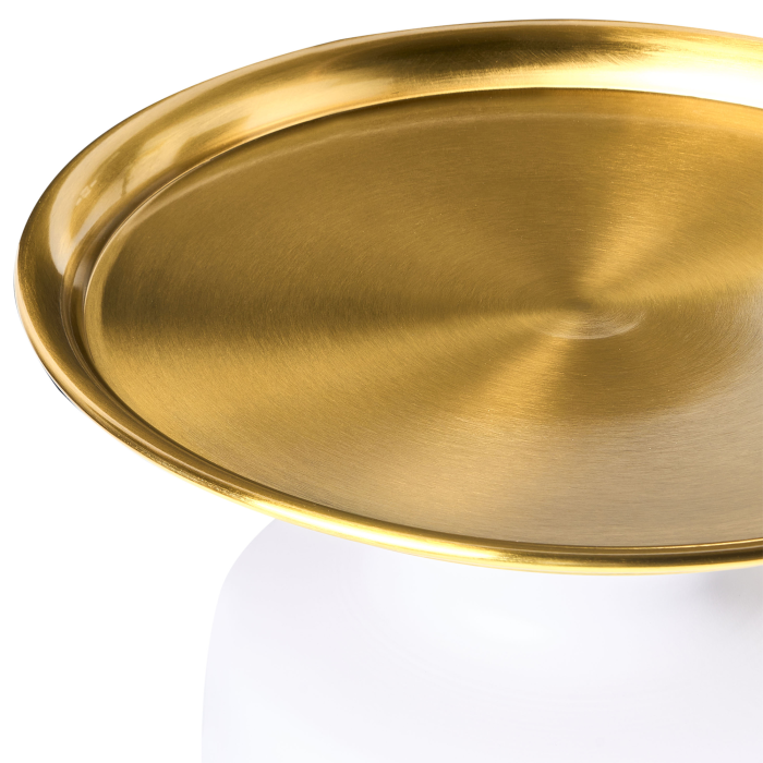 Side table DOVE Metal White/Gold [4]
