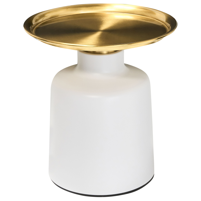 Side table DOVE Metal White/Gold [2]