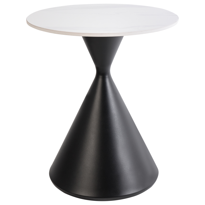 HAIWEE side table Ceramic Black/White [2]