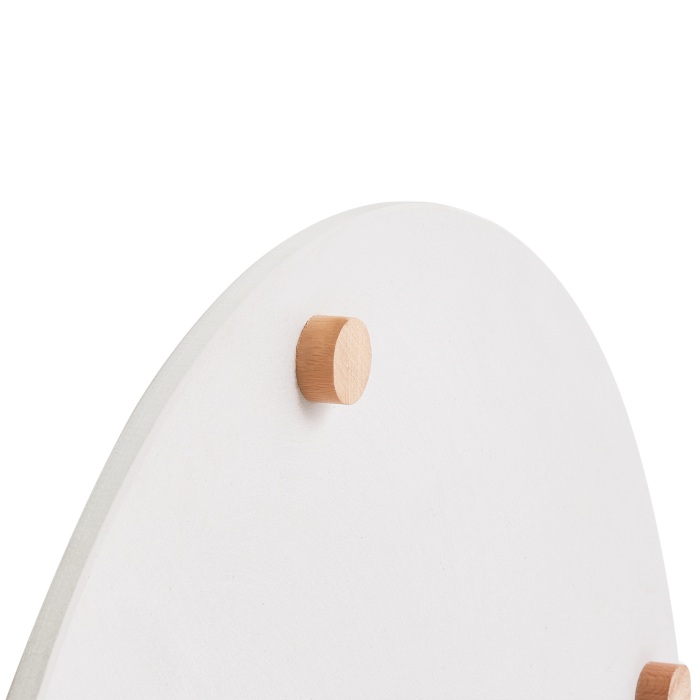 Side table NADINE Ceramic Black with storage [6]