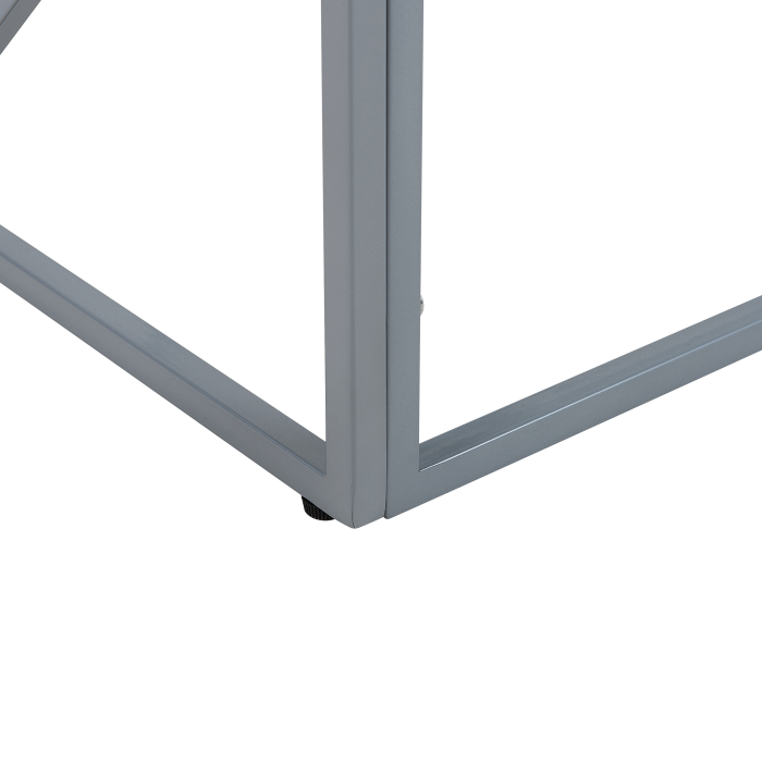 Side Table ORLAND Glass Silver [6]