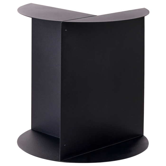 Masă laterală TAGGART Metal Negru [4]