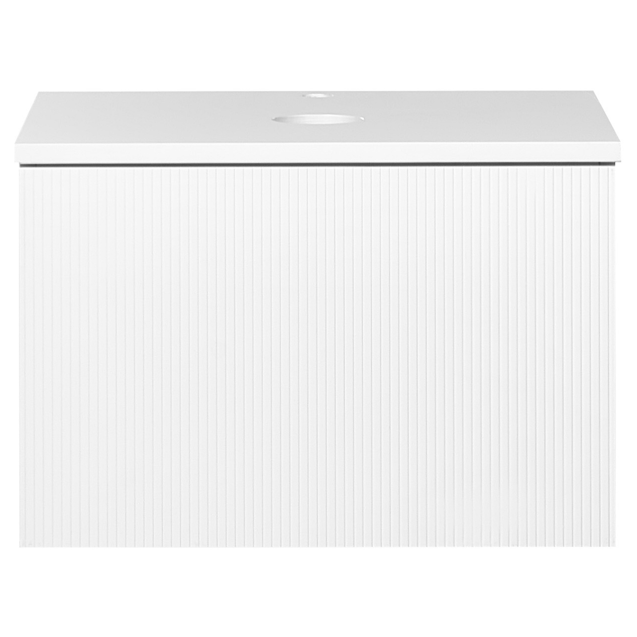 Wall Mounted Washbasin Cover ALZIRA 60 cm White [4]