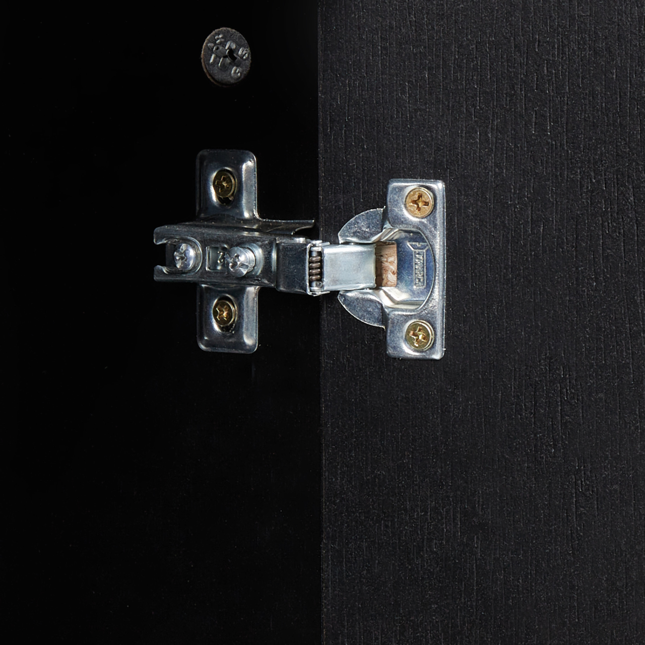 Mască pentru lavoar de perete LIMERIA 45 cm Negru [8]