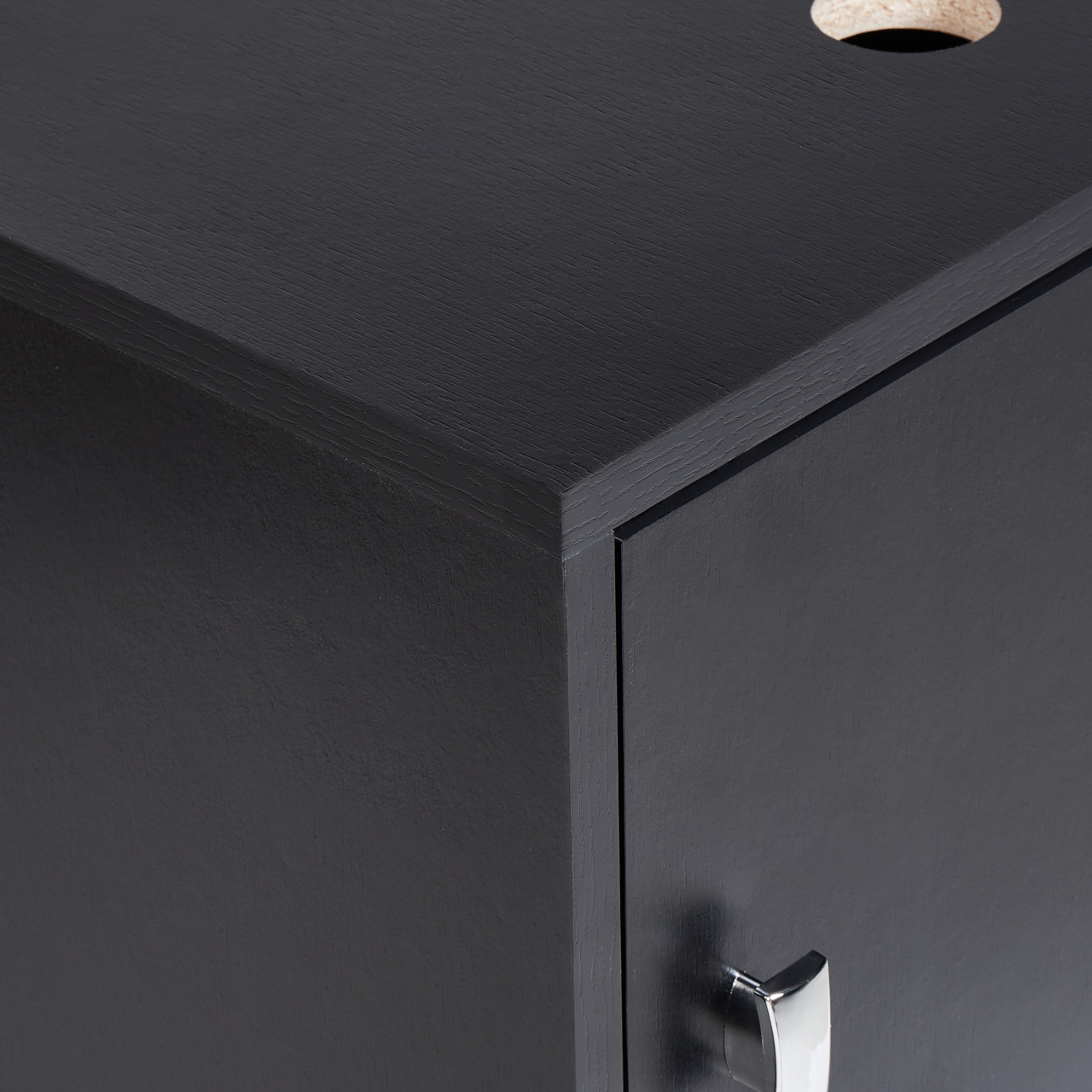 Mască pentru lavoar de perete LIMERIA 45 cm Negru [7]