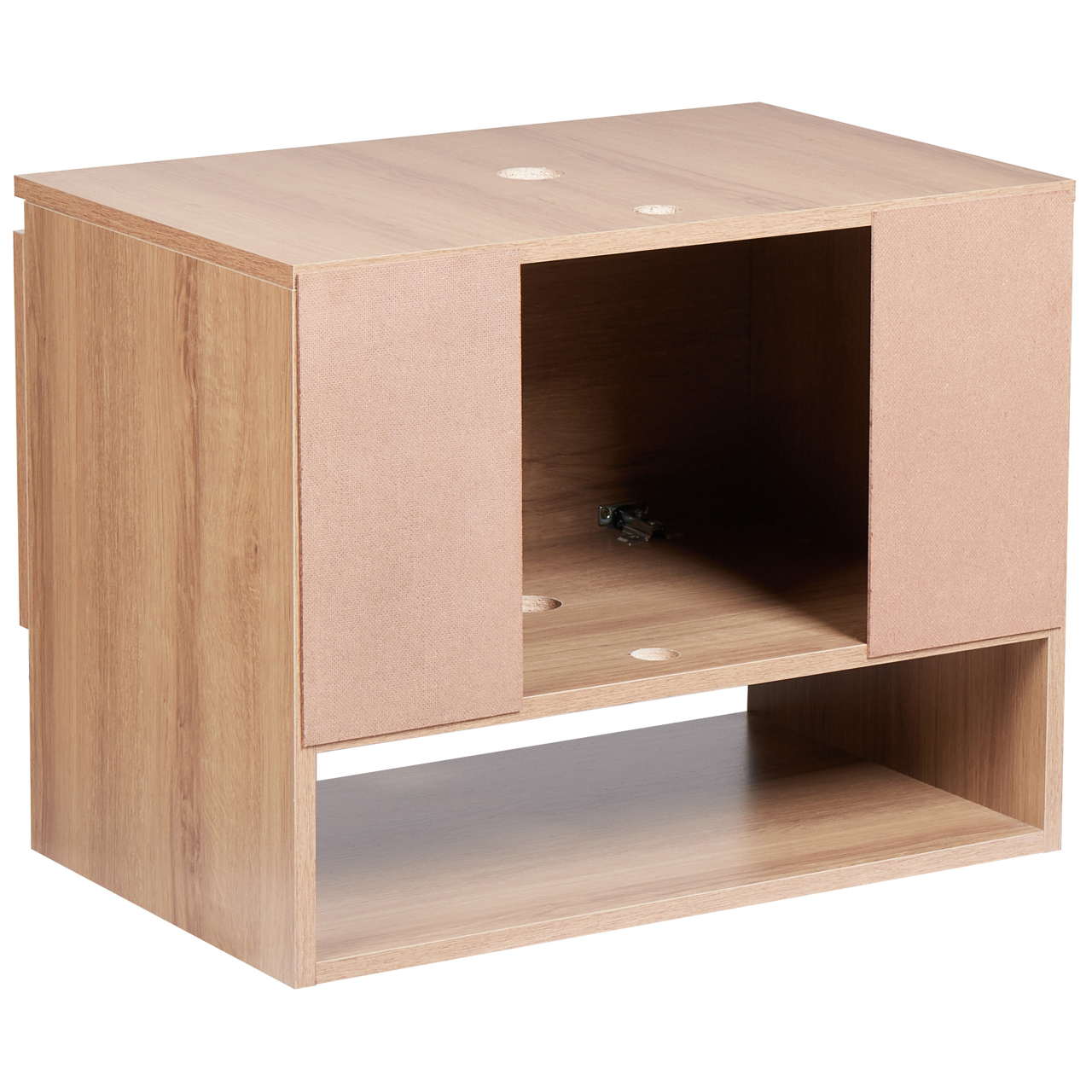 Mască pentru lavoar de perete NATAL 60 cm Maro deschis [6]