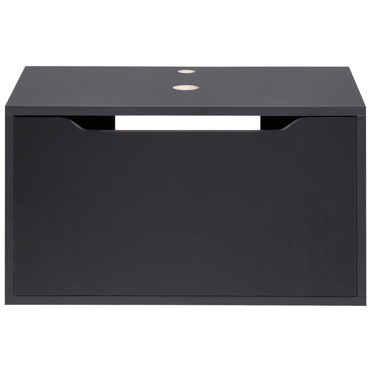Wall-mounted washbasin cover PETROLINA 60 cm Black [5]