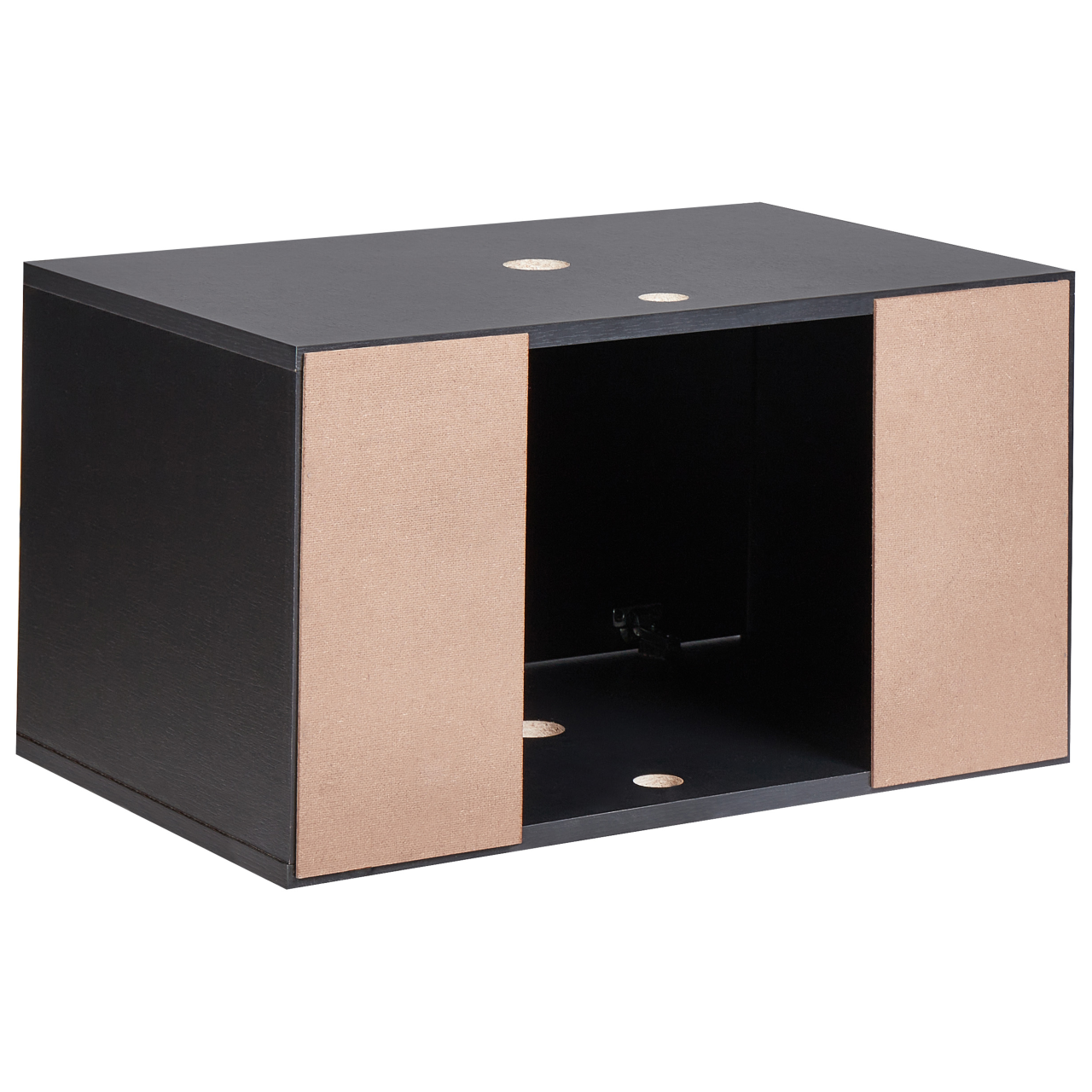 Wall-mounted washbasin cover PETROLINA 60 cm Black [6]