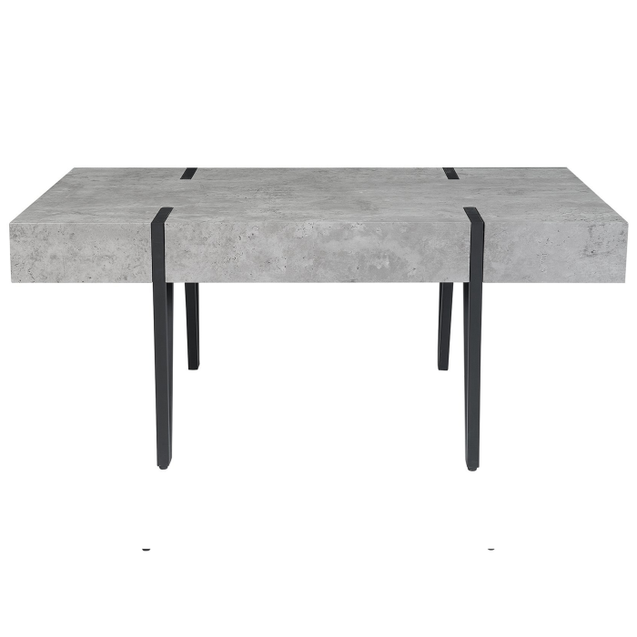 Măsuță de cafea ADENA Efect de beton [4]