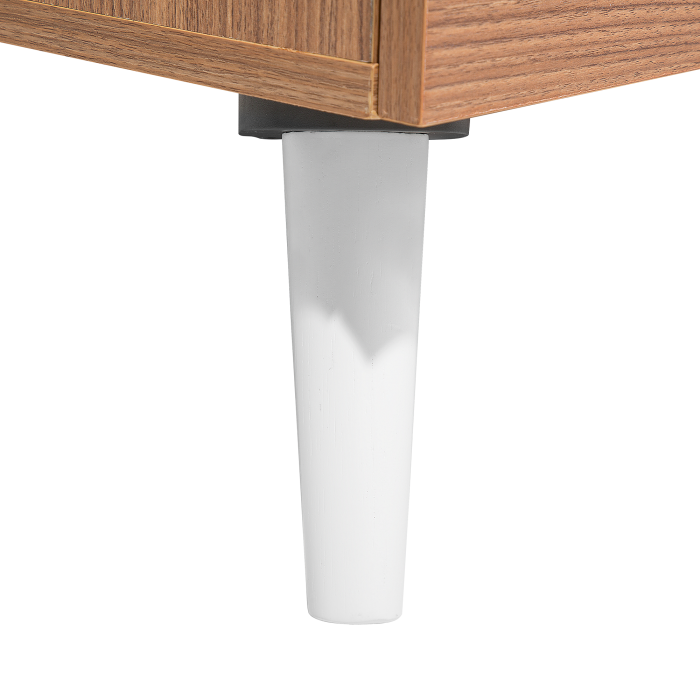 Măsuță de cafea ALLOA Maro deschis/Alb cu depozitare [8]