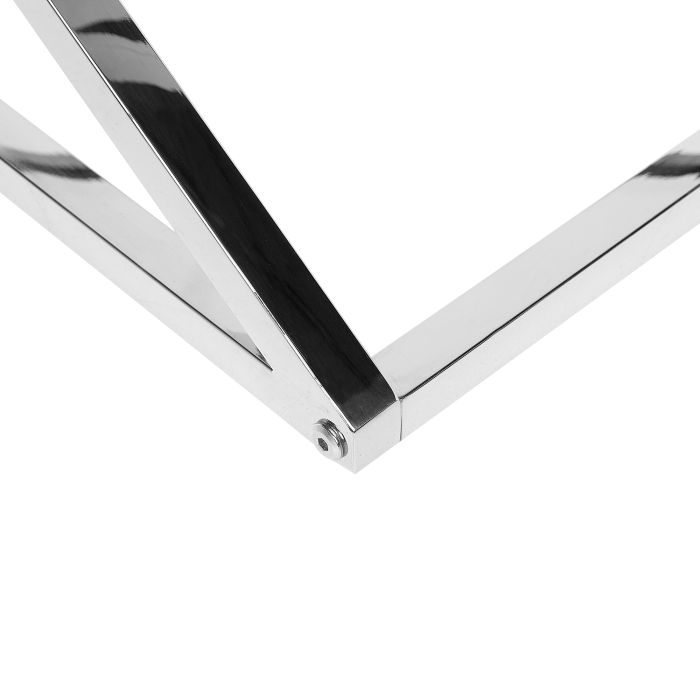 Măsuță de cafea BEVERLY Sticlă Argintiu [6]