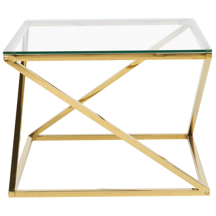 BEVERLY coffee table Glass Gold [4]