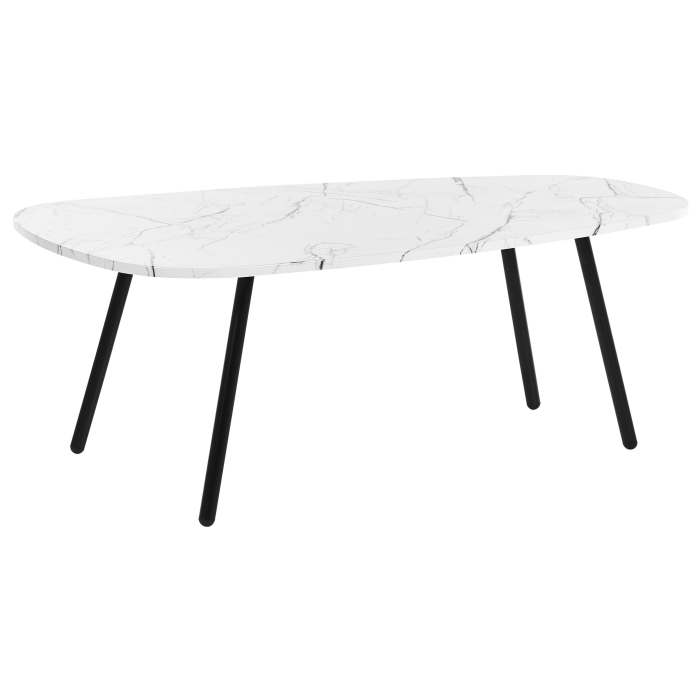Coffee table BIDDLE Marble white [2]