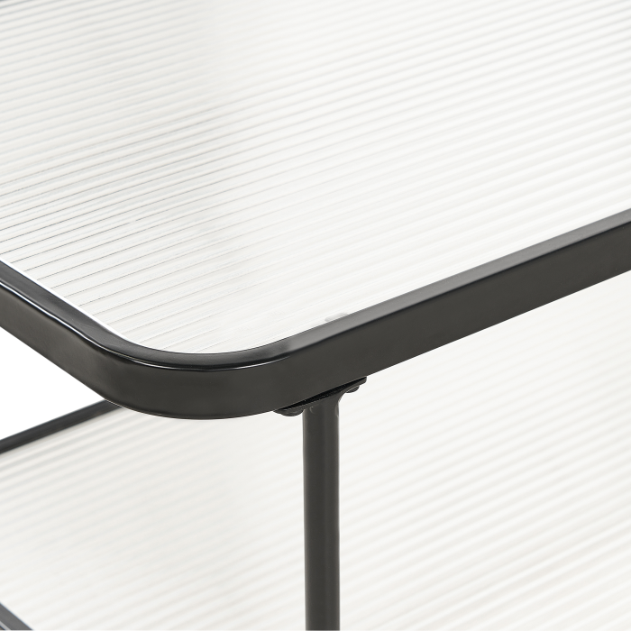 Măsuță de cafea BLAIR Sticlă securizată Negru [5]