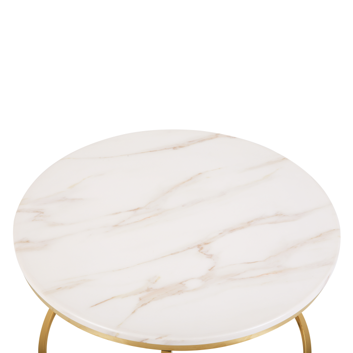 CORAL Coffee Table Marble/Gold [6]