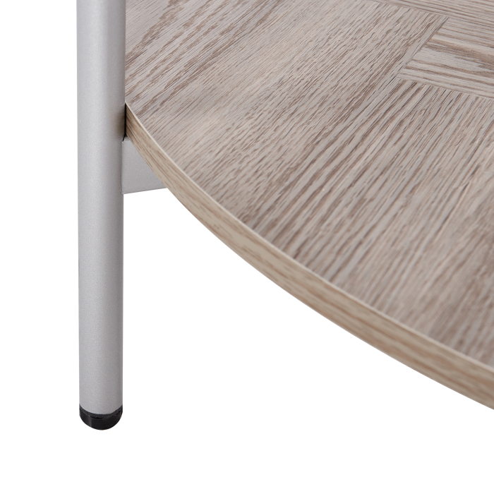 Măsuță de cafea LOVELL Sticlă securizată Argintiu [5]