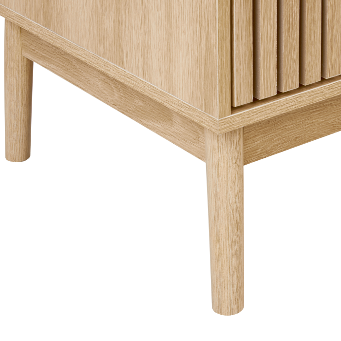 Măsuță de cafea LYNWOOD Maro deschis cu depozitare [8]