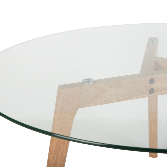 Coffee table MINNESOTA Glass Transparent [5]