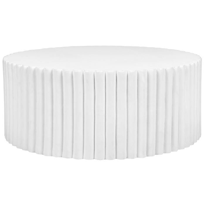 Outdoor dining table SOVARETO 180 cm 90 cm stone effect Dark grey [2]