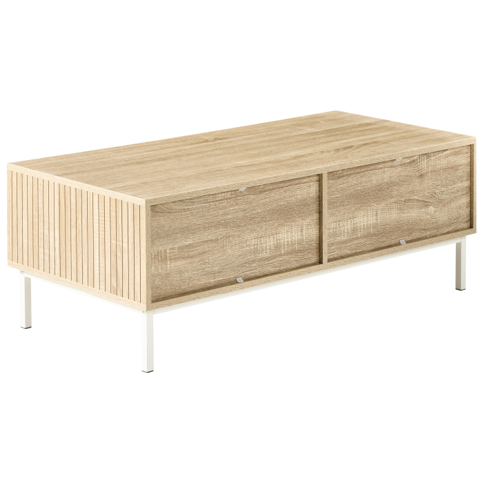 Măsuță de cafea ROYALLA Maro deschis [5]