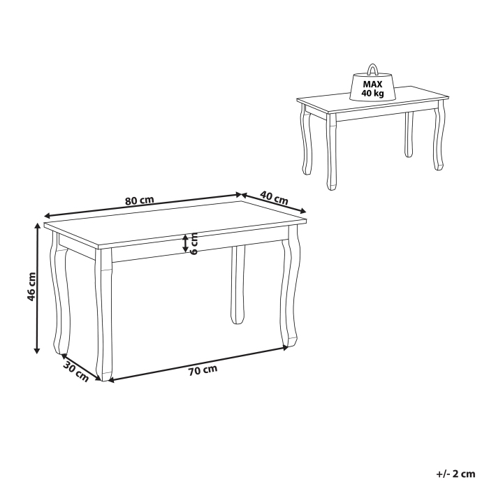 Coffee Table SNOOK Black [3]
