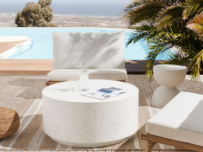 TREZZO coffee table White terrazzo [1]