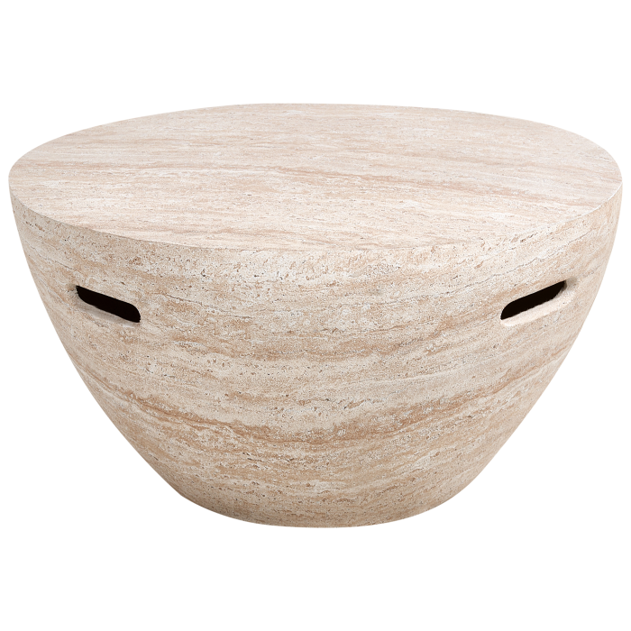 Coffee table VICARELLO Travertine look [2]