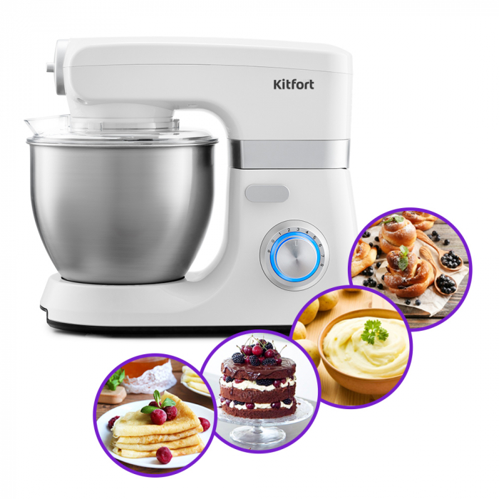 Mixer planetar puternic, 1200W, Kitfort KT-1348-2 [3]