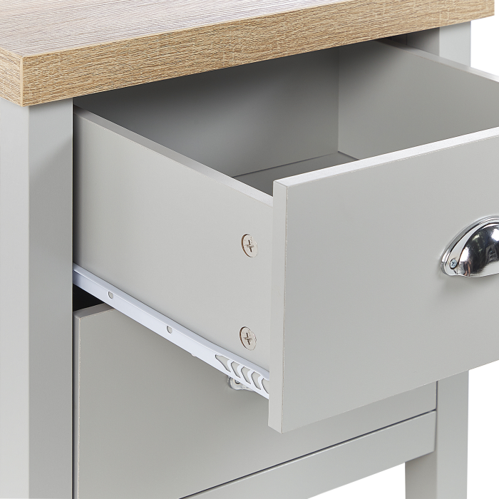 Noptieră cu 2 sertare CLIO Gri deschis [8]