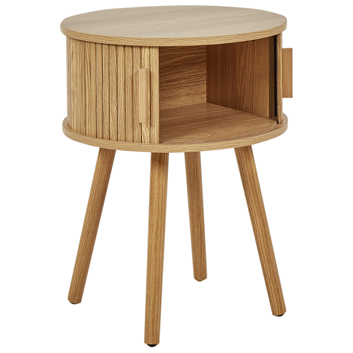 Bedside Table SELAH Brown [6]