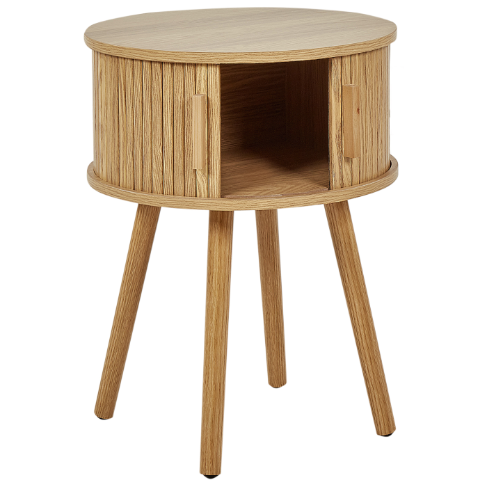 Bedside Table SELAH Brown [7]