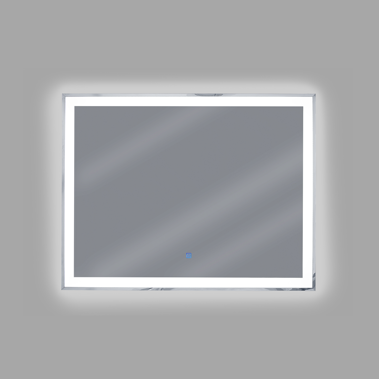 ARGENS LED bathroom mirror 90 cm 70 cm Silver [4]