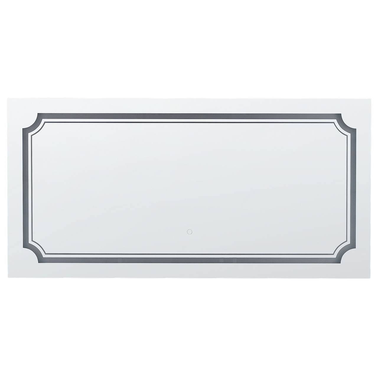 LED bathroom mirror ARROMACHNES 120 cm 60 cm Silver [2]