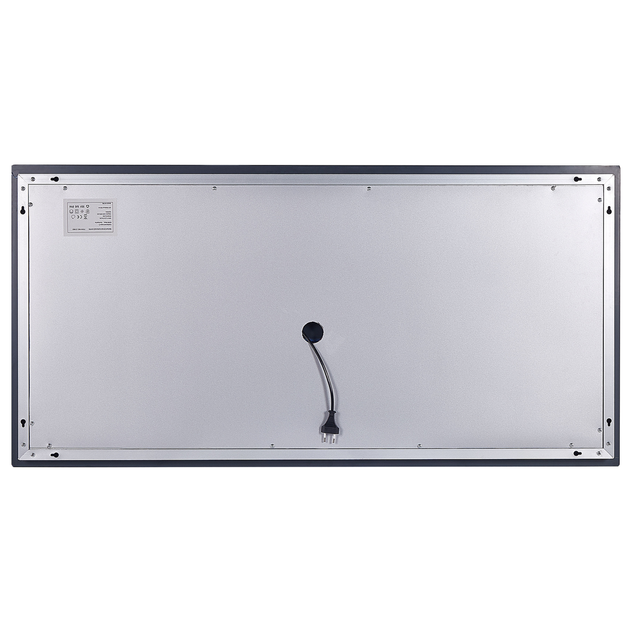 LED bathroom mirror ARROMACHNES 120 cm 60 cm Silver [5]