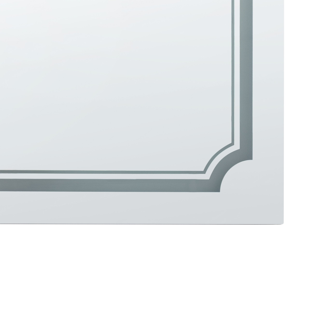 LED bathroom mirror ARROMACHNES 120 cm 60 cm Silver [7]