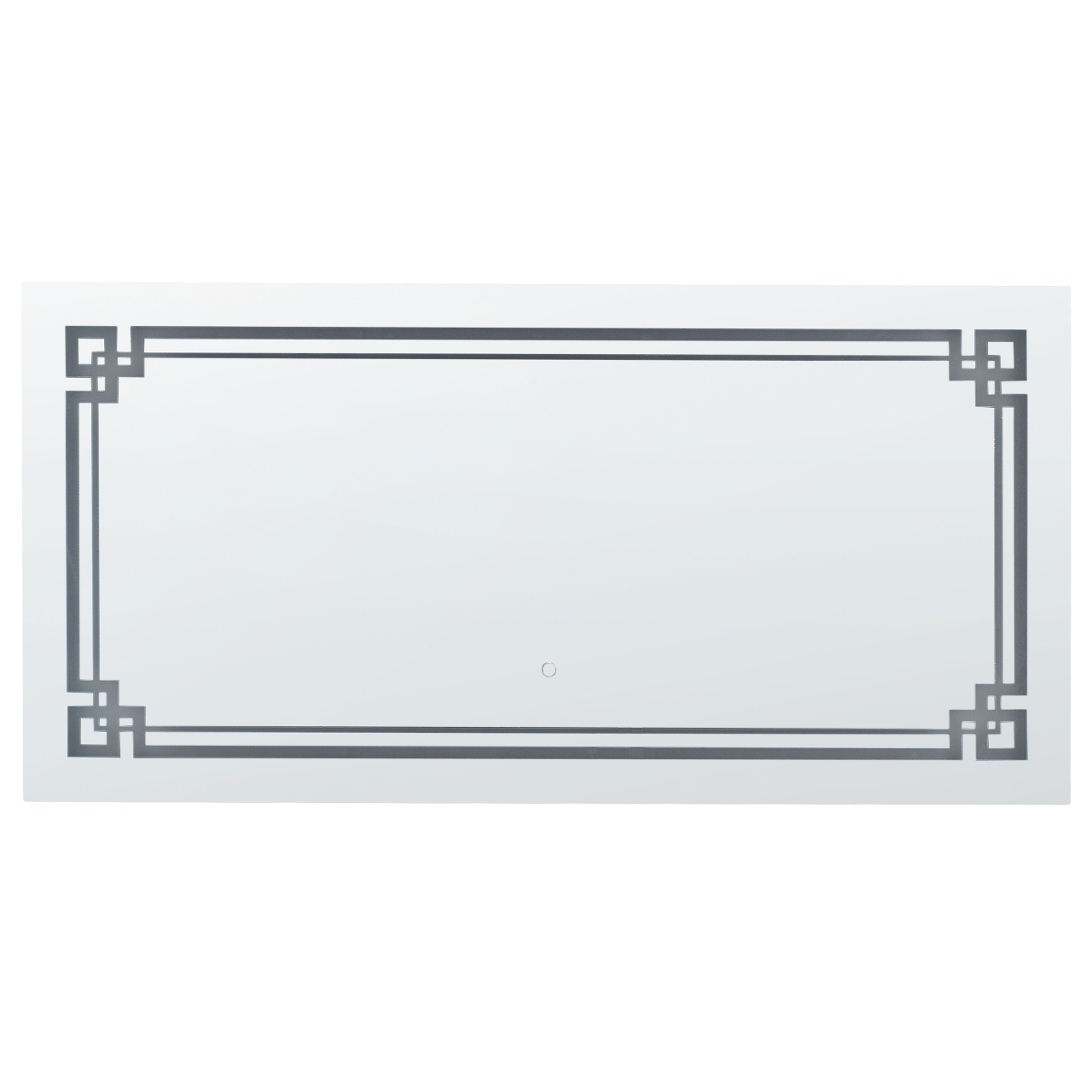 LED bathroom mirror AVRANCHES 120 cm 60 cm Silver [2]