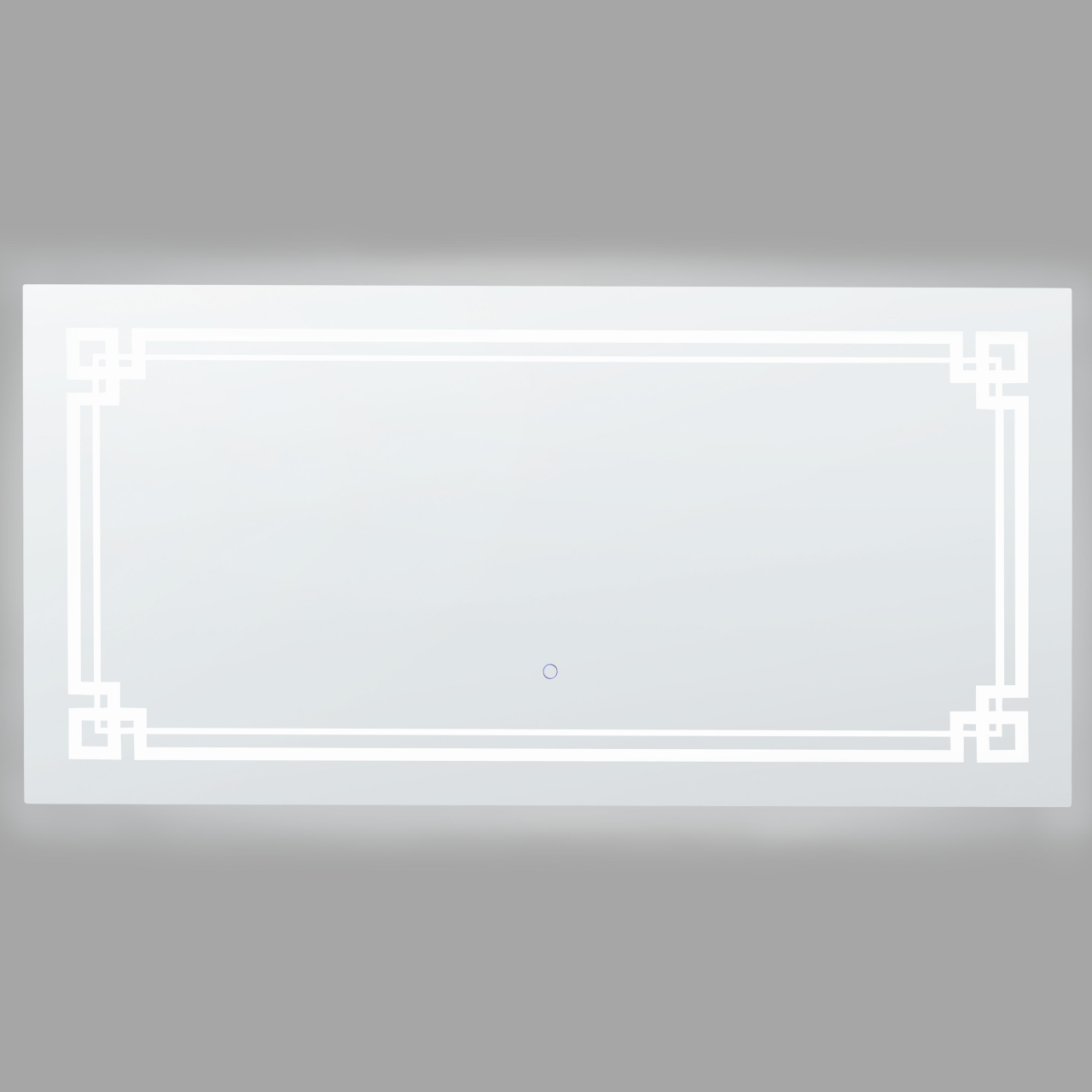 LED bathroom mirror AVRANCHES 120 cm 60 cm Silver [4]