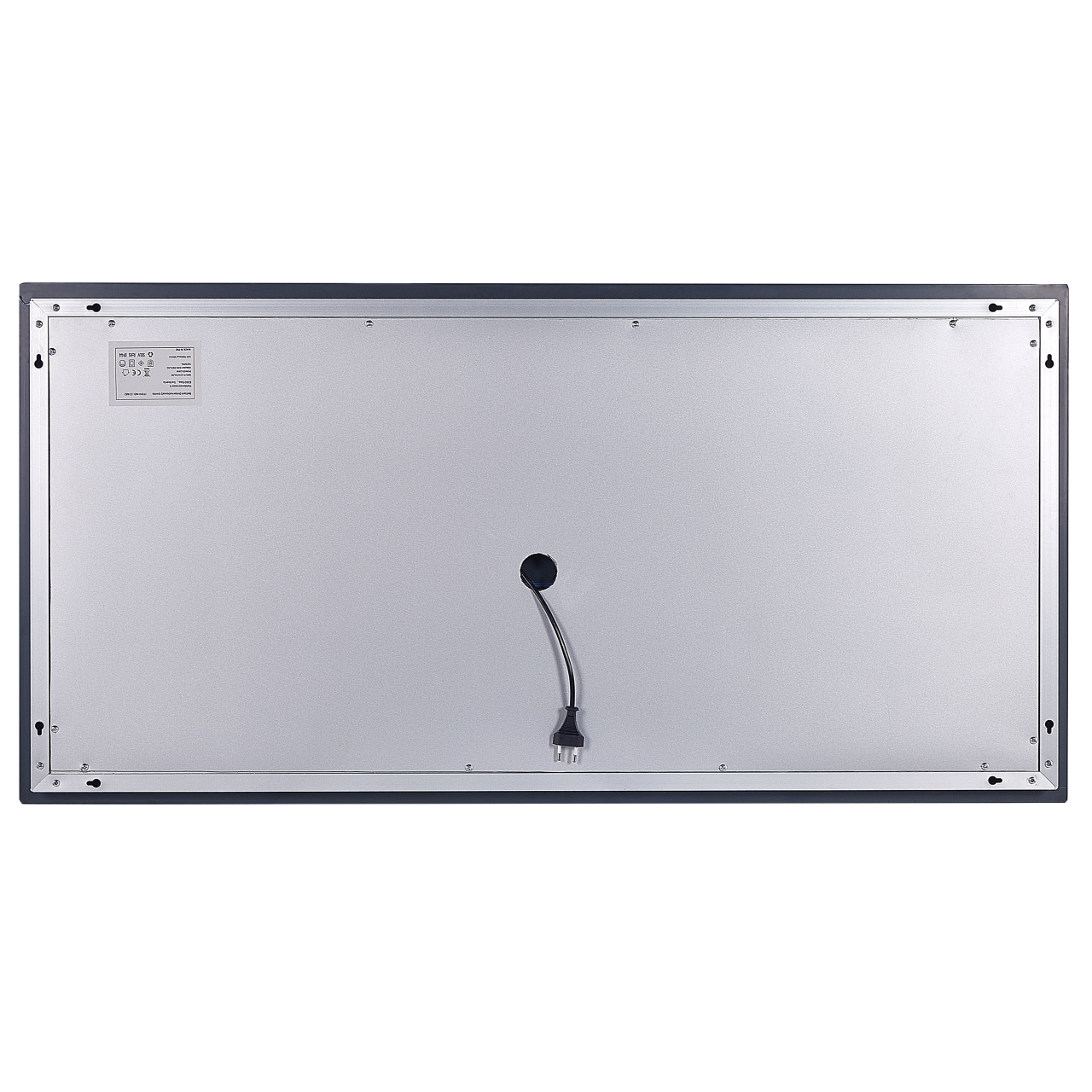 Oglindă LED pentru baie BENOUVILLE 120 cm 60 cm Argintiu [5]