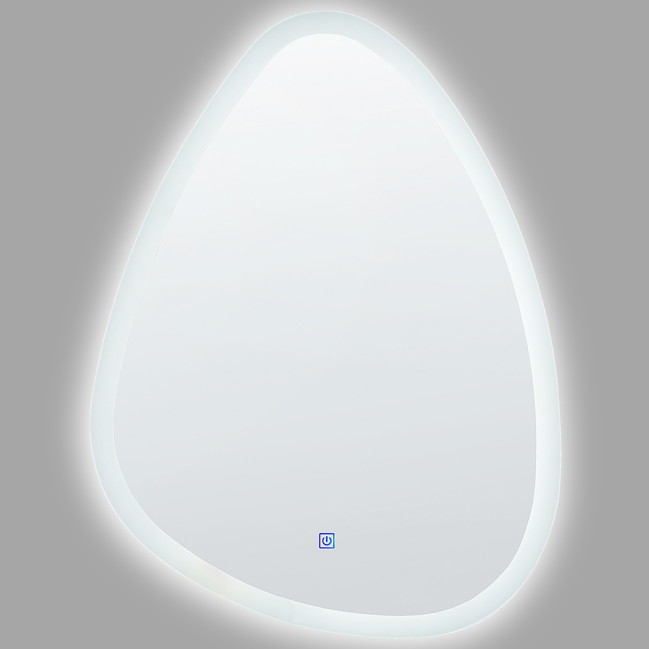 LED bathroom mirror BETHUNE 58 cm 78 cm Silver [4]