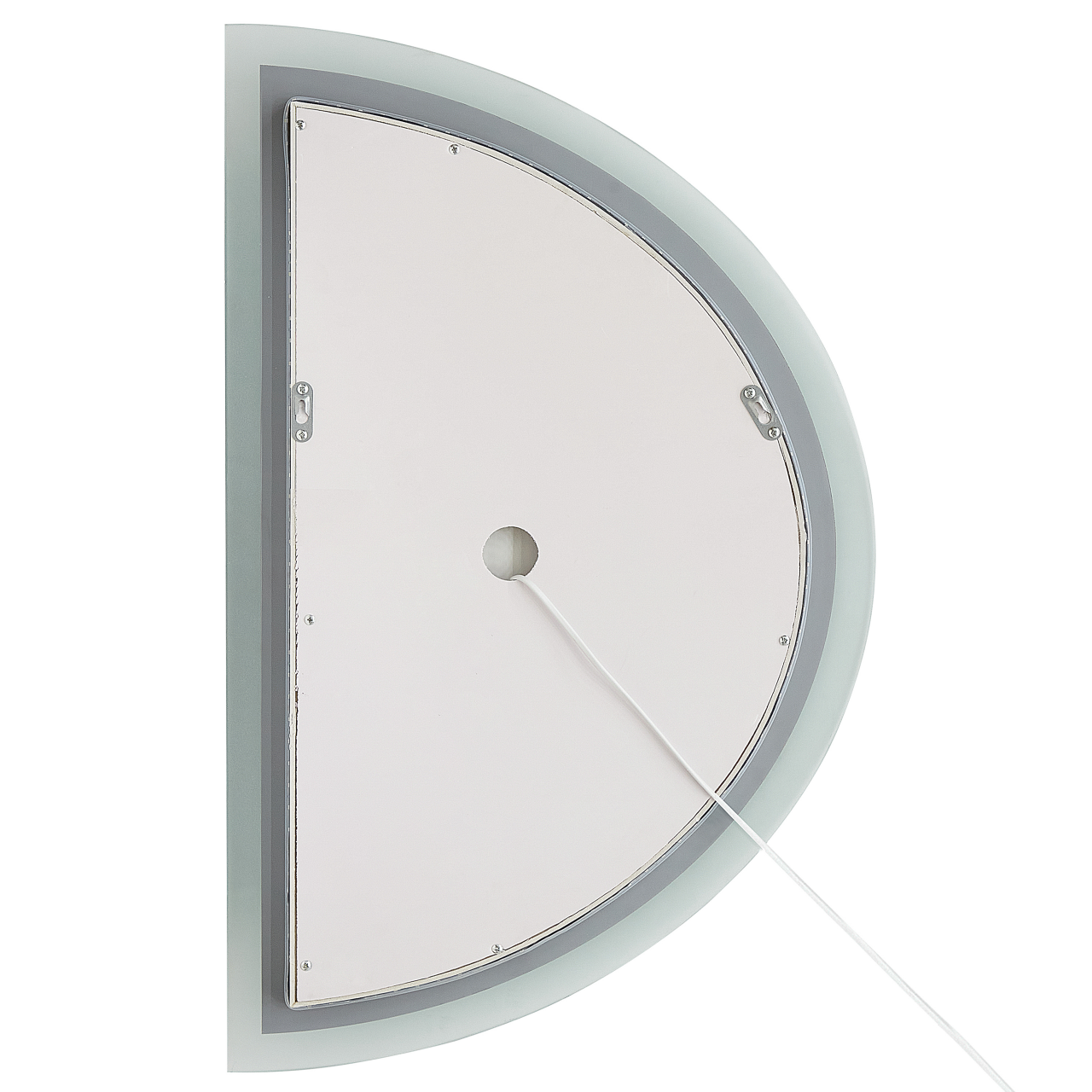 Oglindă LED pentru baie BEZONS 49 cm 80 cm Argintiu [5]