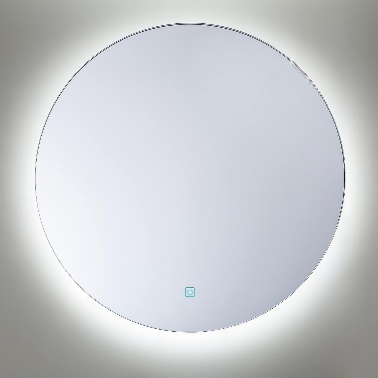 Oglindă LED pentru baie CALLAC 60 cm 60 cm Argintiu [4]