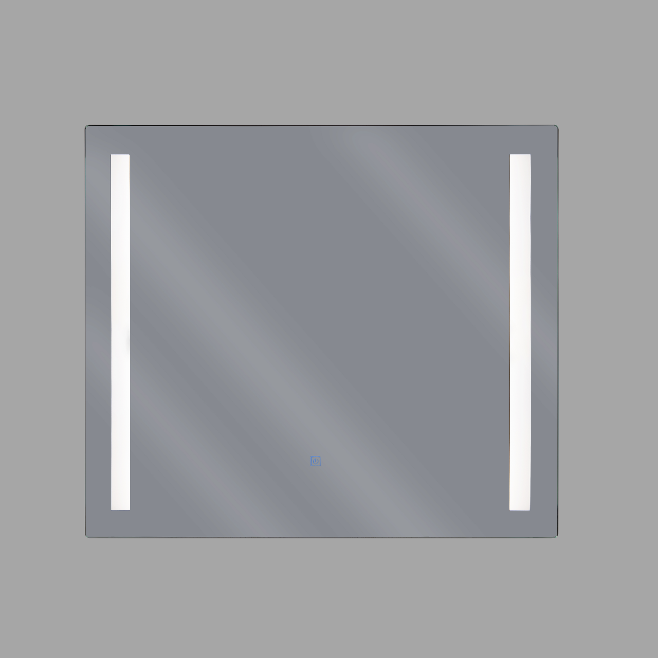 LED bathroom mirror LIRAC 70 cm 60 cm Silver [4]