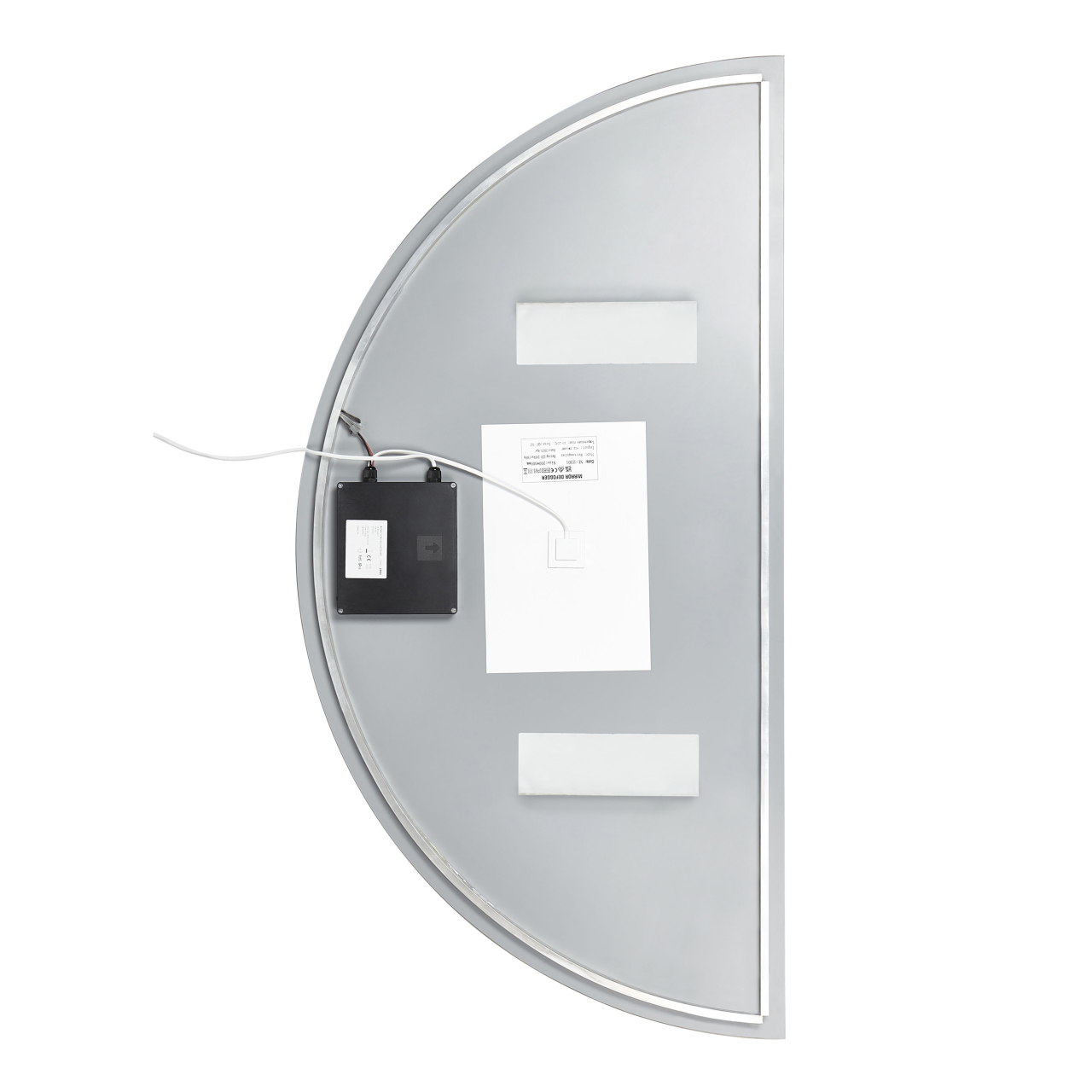 Oglindă LED pentru baie LOUE 50 cm 100 cm Argintiu [7]