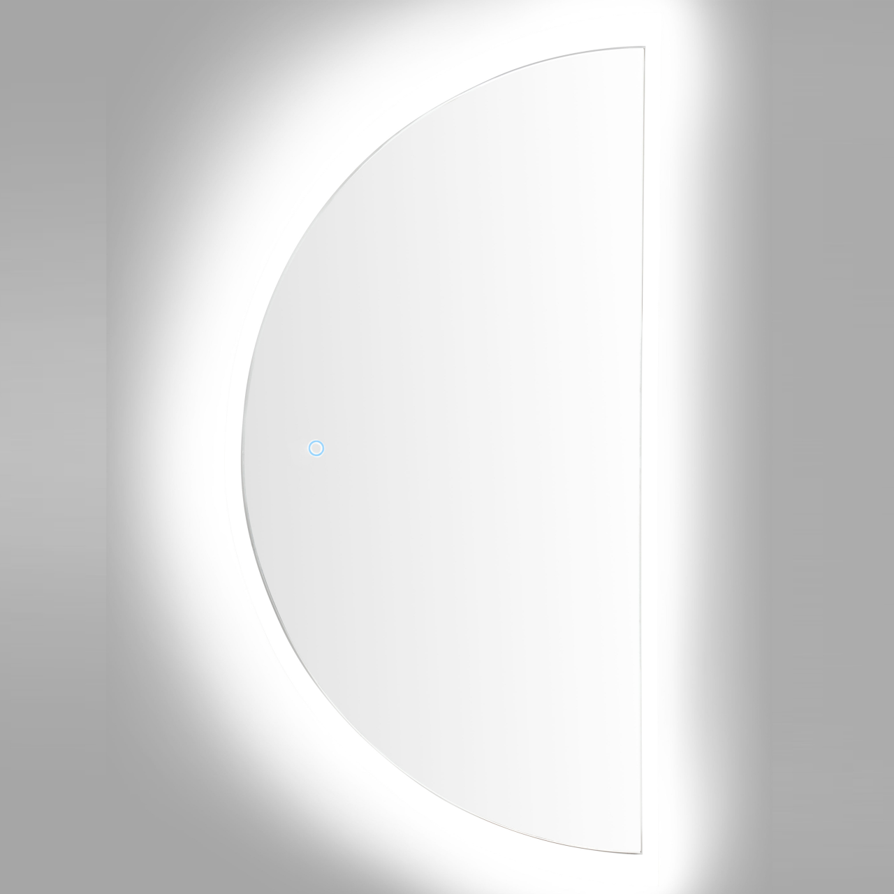 Oglindă LED pentru baie LOUE 50 cm 100 cm Argintiu [4]